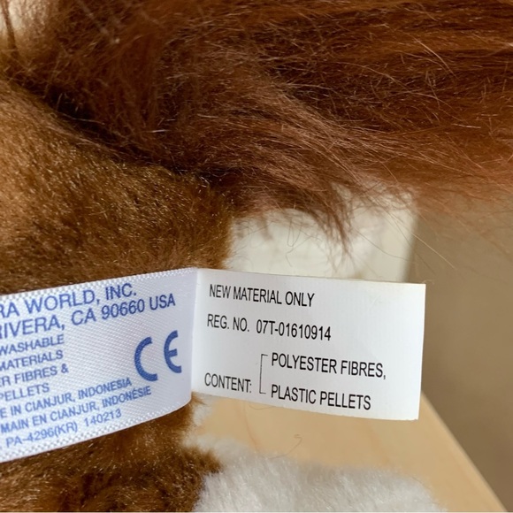 Plush Aurora Pinto Pony Horse Brown/White 2019 - Picture 12 of 13